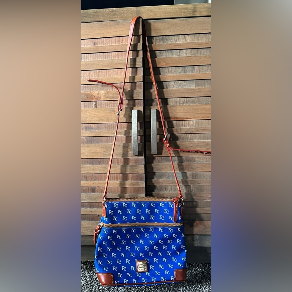 Dooney & Bourke KC Royals crossbody purse. Like new!